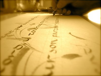 Atelier de calligraphie