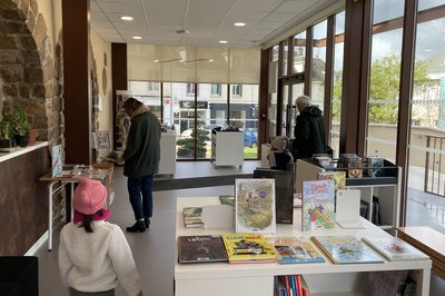 Dans la verrière
