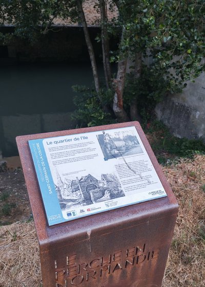 Le long de la Coudre - Panneau informatif
